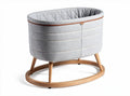 Berceau pour bébé en tissu et bois - Utilisé pour le sommeil des nourrissons - 80 x 45 x 50cm