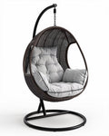 Chaise suspendue en rotin pour extérieur - 90 x 90 x 120cm