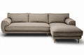 Sofa d'angle pour salon en tissu - 220 x 90 x 80cm